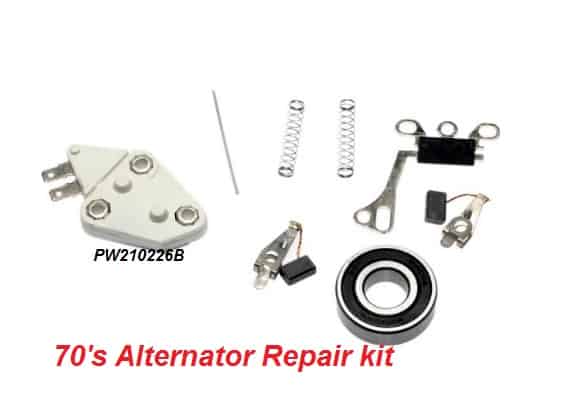 Alternator Repair Kit 70-81 Various